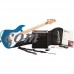 Silvertone SS10 Citation Candy Blue Electric Guitar Package, with Guitar Amp, Cable, Carrying Bag, Tuner and more   553675365